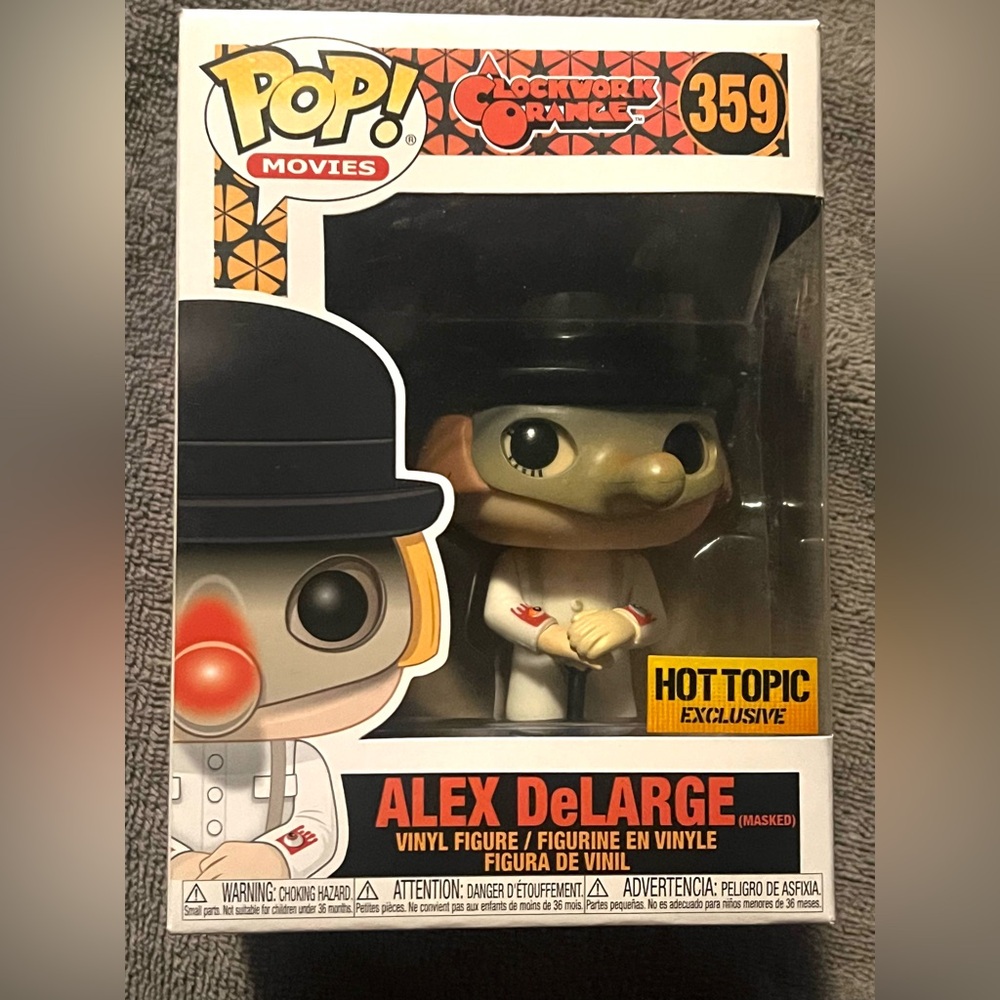 Funko Pop Clockwork Orange Alex DeLarge Figure #358